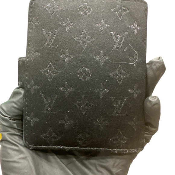 Louis vuitton black silk agenda - Rare - Picture 10 of 12
